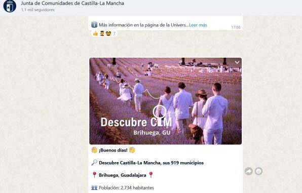 El-canal-oficial-en-Whatsapp-del-Gobierno-de-Castilla-La-Mancha-suma-cerca-de-1.400-seguidores-desde-su-puesta-en-marcha