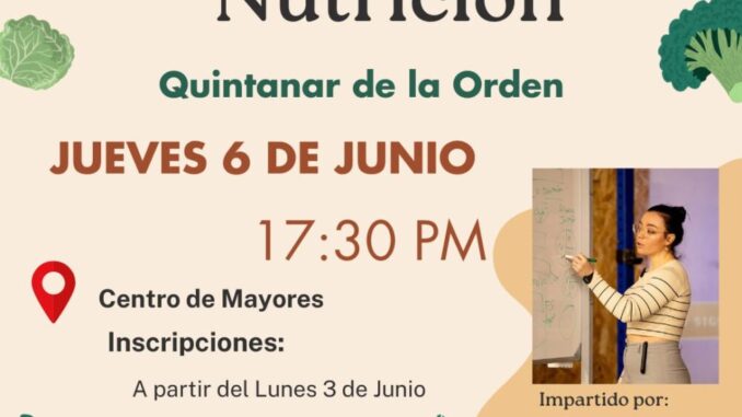 La-dietista-Beatriz-Rodriguez-impartira-un-taller-de-nutricion-el-proximo-jueves-en-Quintanar-de-la-Orden