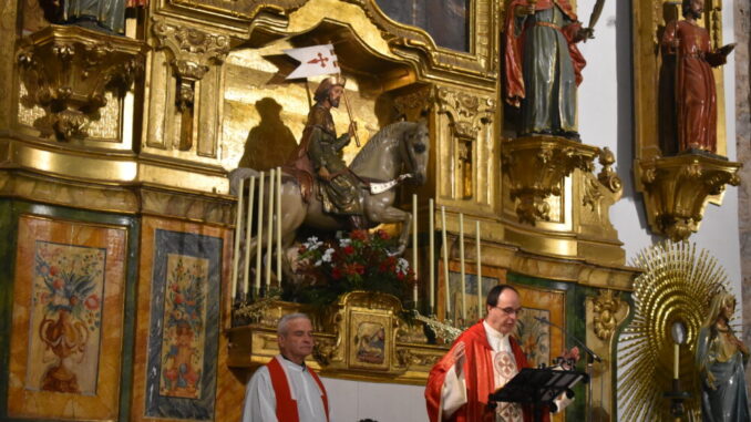 Quintanar-de-la-Orden-celebra-la-Eucaristia-en-honor-a-Santiago-en-el-Templo-Parroquial