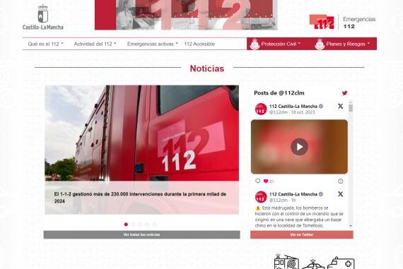 La-pagina-web-del-1-1-2-de-Castilla-La-Mancha-recibe-mas-de-58.700-visitas-en-los-primeros-seis-meses-del-2024