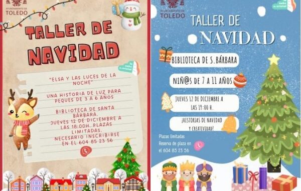 TALLERES-NAVIDAD-BIBLIOTECAS-MUNICIPALES