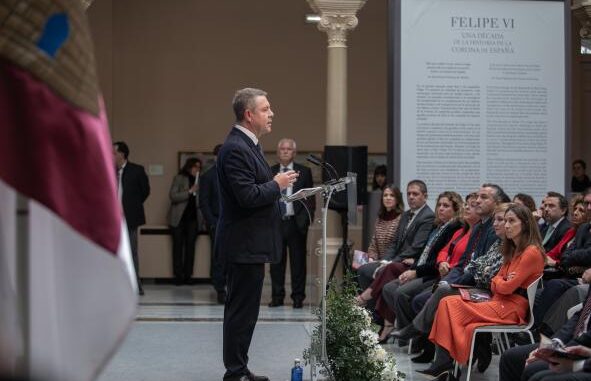 El-presidente-de-Castilla-La-Mancha-Emiliano-Garcia-Page-considera-que-el-rey-Felipe-VI-aporta-a-Espana-templanza-certidumbre-y-seriedad