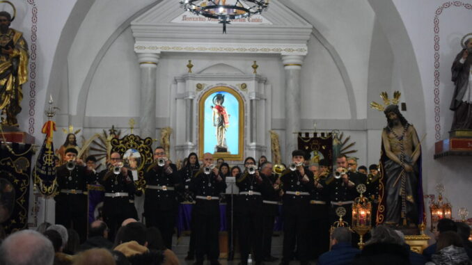 La-Asociacion-Musical-de-Tambores-y-Cornetas-Cristo-de-la-Humildad-celebra-un-emotivo-concierto-en-la-localidad