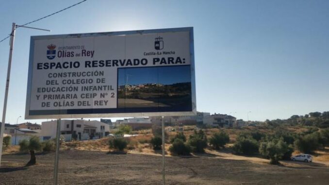 El-Gobierno-regional-saca-a-licitacion-la-primera-fase-de-las-obras-de-construccion-del-CEIP-‘Margarita-Salas-Falgueras-de-Olias-del-Rey