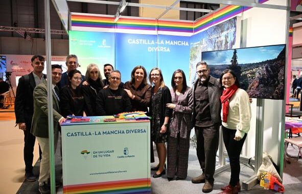 Castilla-La-Mancha-se-reivindica-como-un-destino-turistico-diverso-e-inclusivo-con-su-participacion-institucional-en-FITUR-LGTB