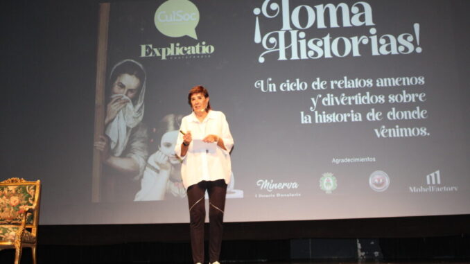 Nieves-Concostrina-inaugura-en-Quintanar-el-ciclo-¡Toma-Historias