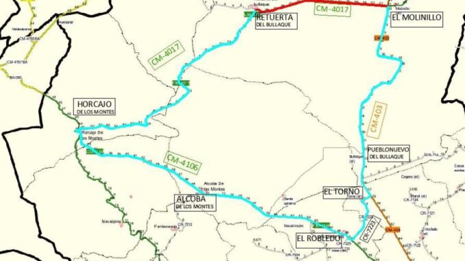 La-carretera-CM-4017-entre-la-glorieta-del-Molinillo-y-Retuerta-del-Bullaque-permanecera-cerrada-al-trafico-desde-el-lunes-por-obras-de-mejora