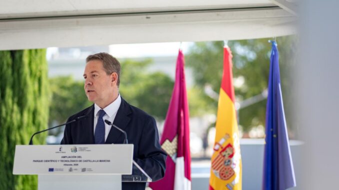 Emiliano-Garcia-Page-presume-de-que-Castilla-La-Mancha-haya-registrado-uno-de-los-mejores-datos-del-pais-en-creacion-empresarial