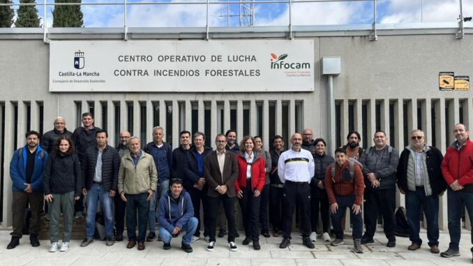 El-Gobierno-regional-recibe-a-una-delegacion-argentina-interesada-en-conocer-la-gestion-de-incendios-forestales-de-Castilla-La-Mancha